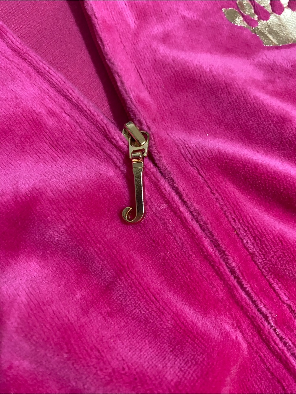 XL hot pink and gold juicy couture track jacket💓⚜️ - Picture 3 of 12